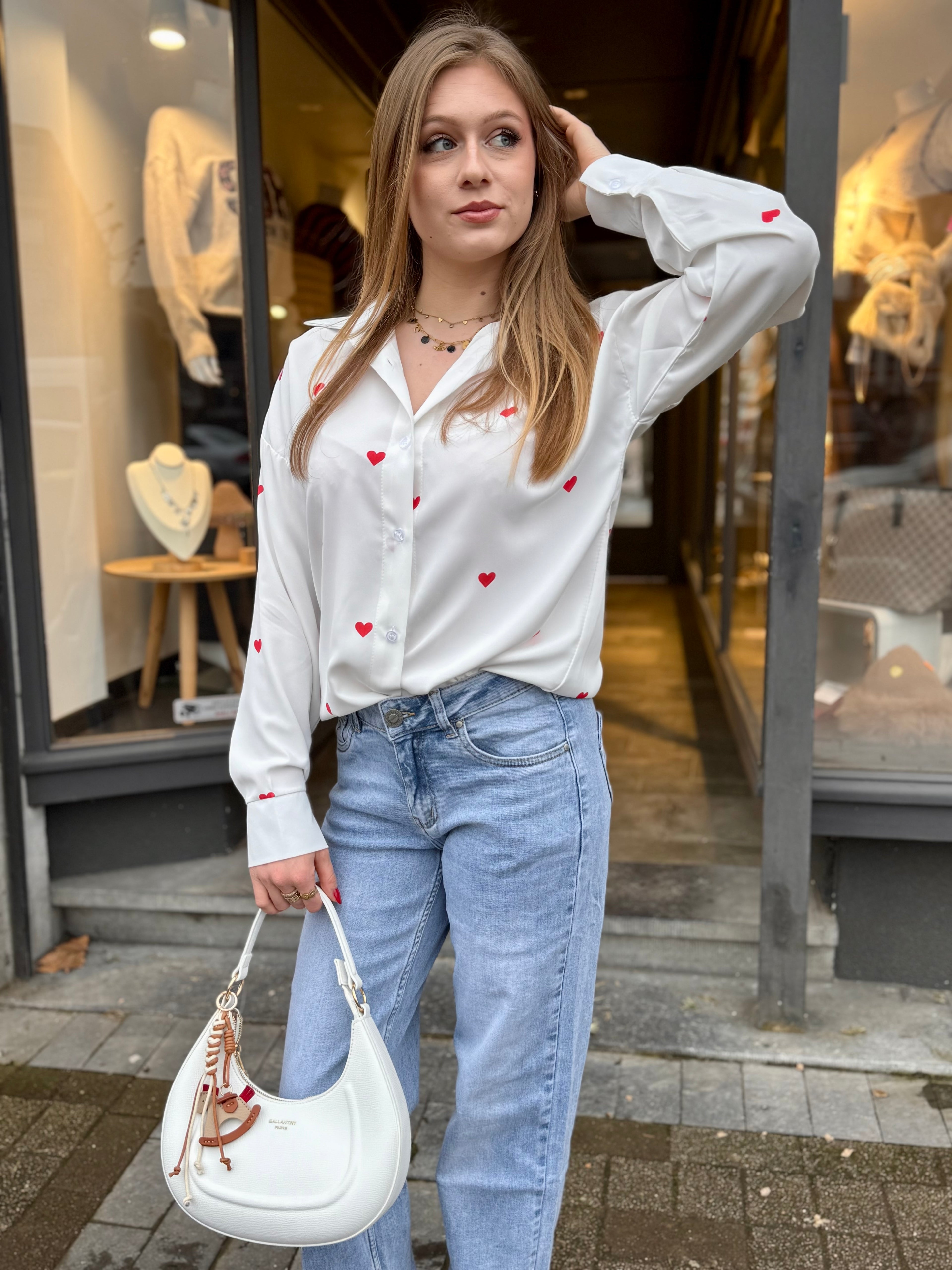 Chemise cœurs