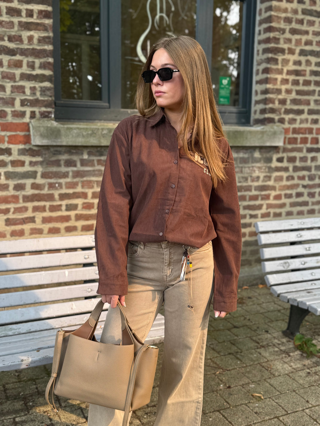 Chemise velours léger ICONIC