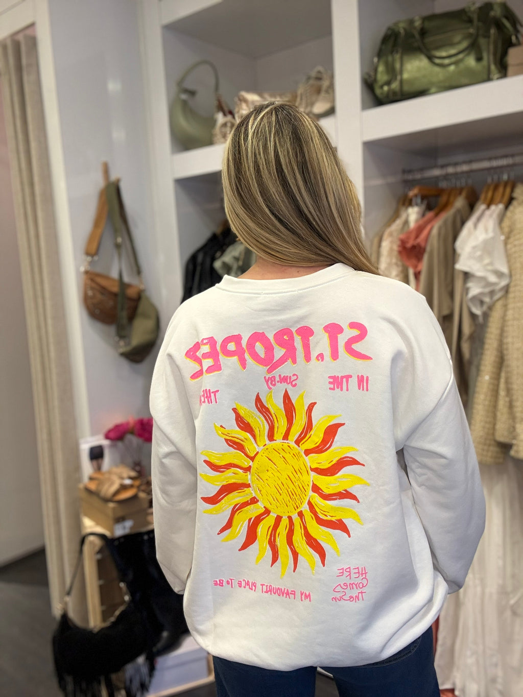 Le pull soleil