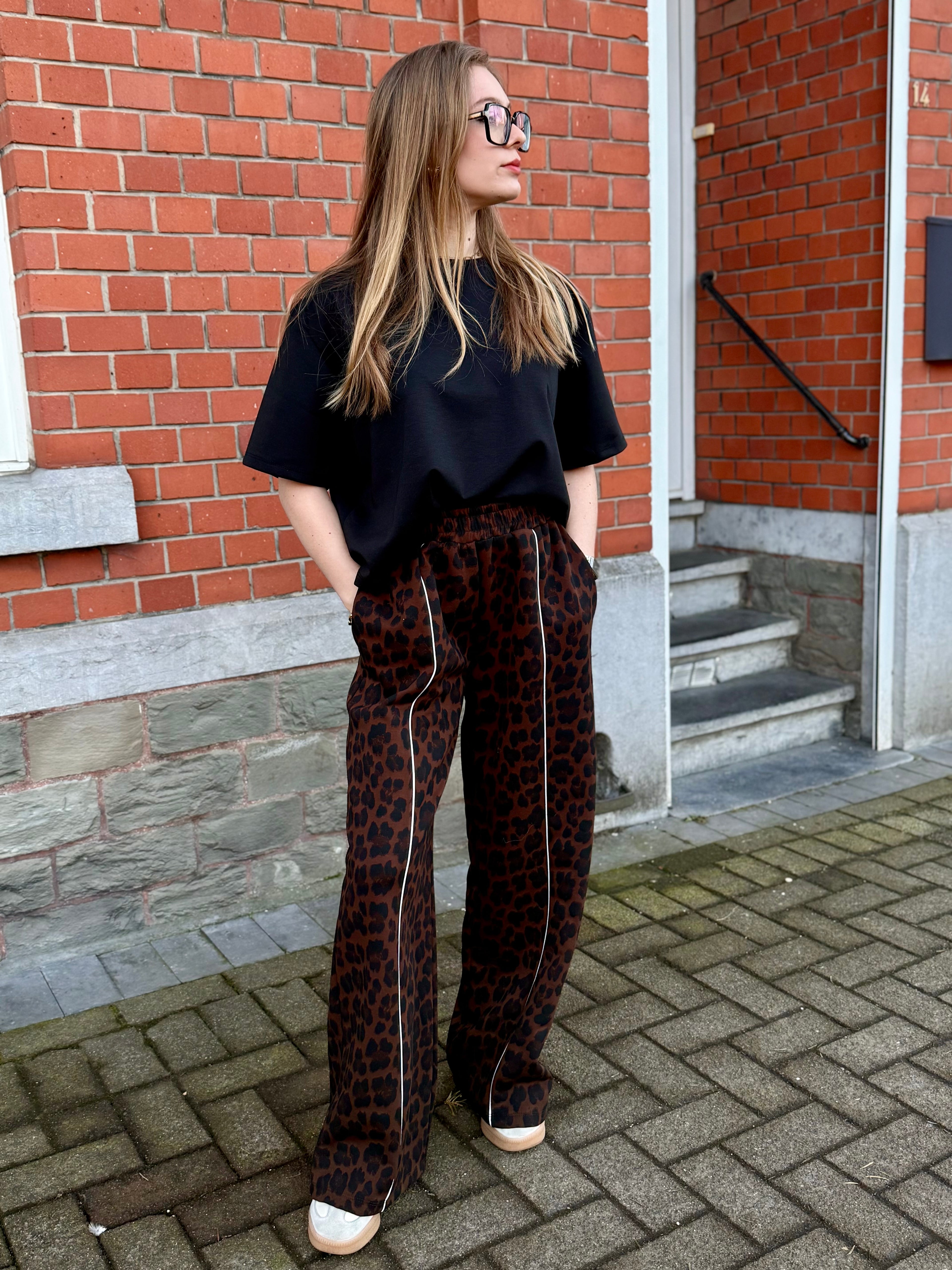 Pantalon léopard
