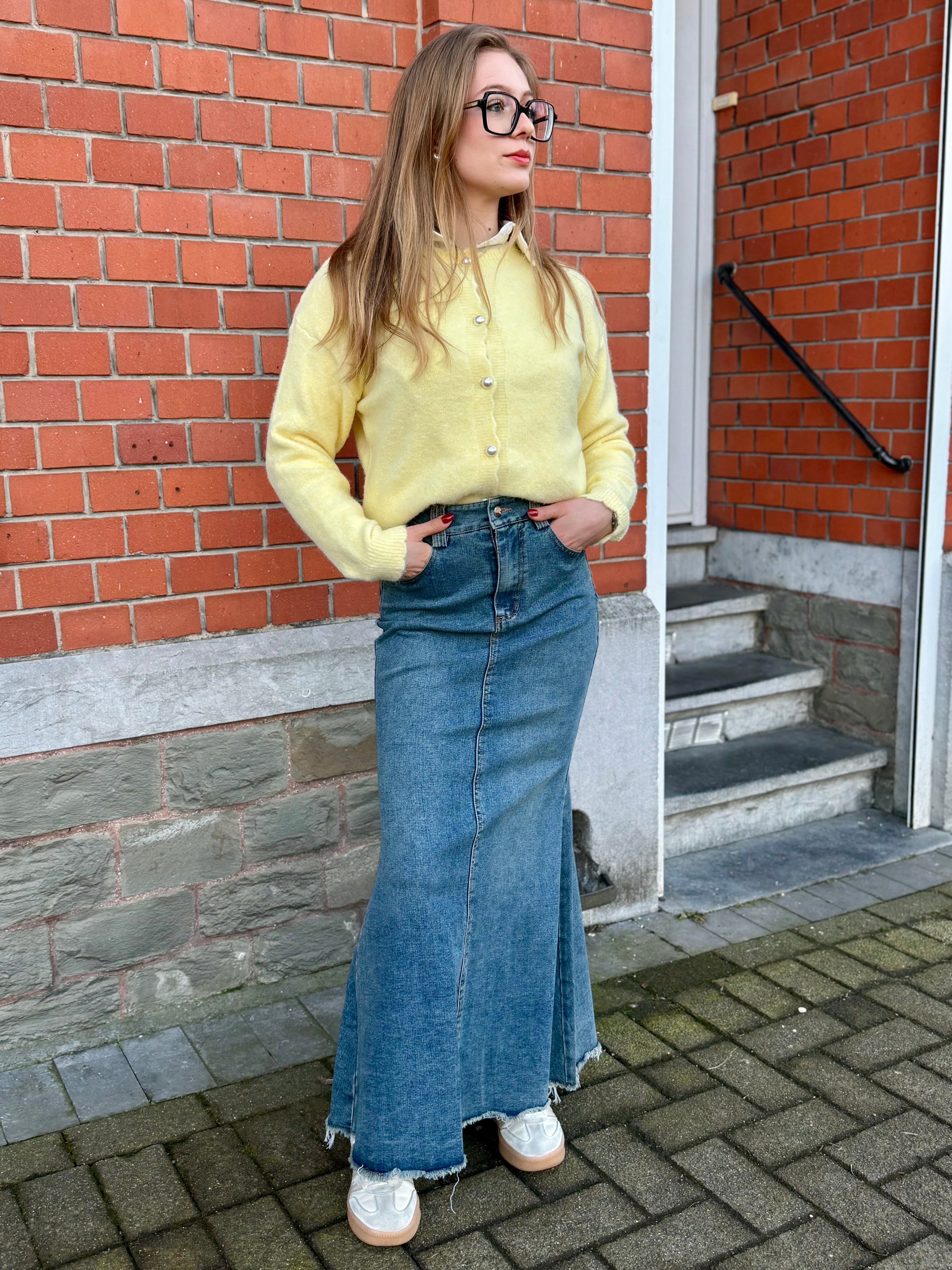 Jupe en jeans